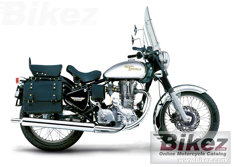 Big Enfield bullet machismo picture and wallpaper from Bikez.com